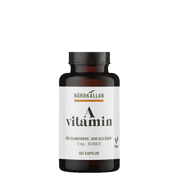 Närokällan A-vitamin 100 kapslar