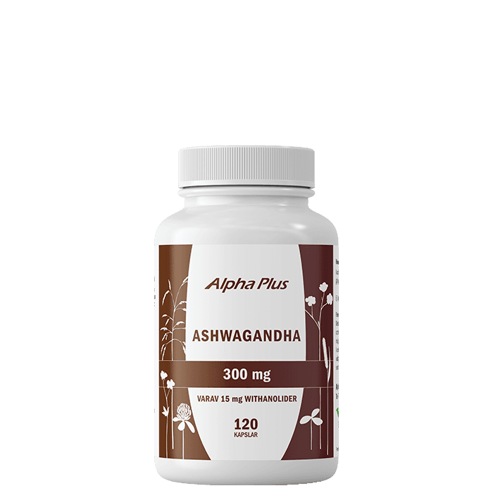 Alpha Plus Ashwagandha, 120 kapslar