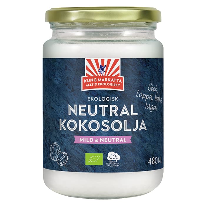 Kung Markatta Kokosolja virgin KRAV 480 ml