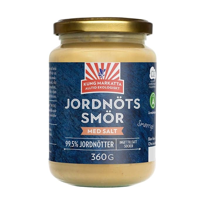 Kung Markatta Jordnötssmör med salt 360 g