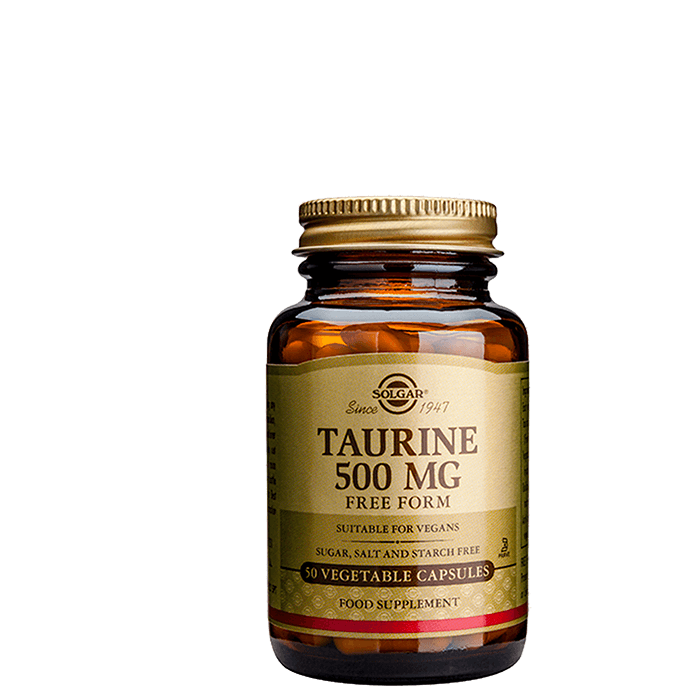 Solgar Taurine 500 mg, 50 kapslar
