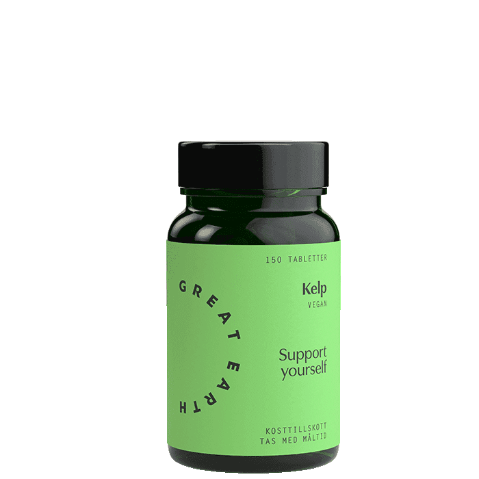 Great Earth Kelp 225 mcg, 150 tabletter