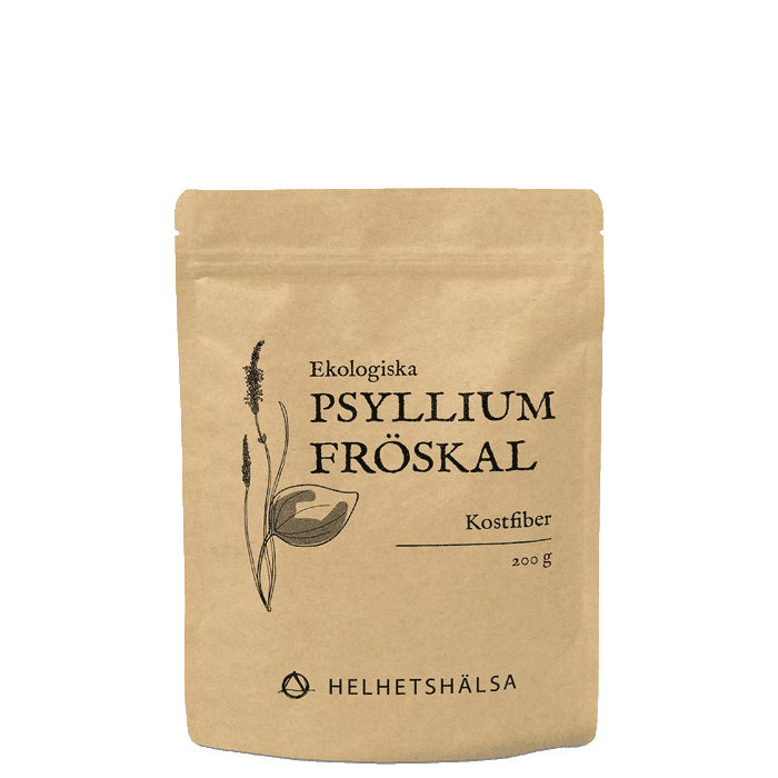 Helhetshälsa Psylliumfröskal Eko, 200 g
