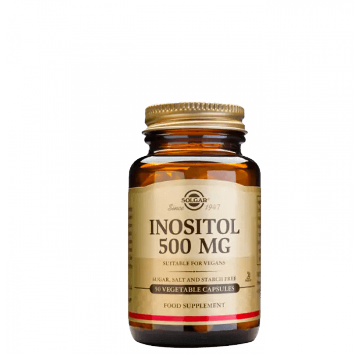 Solgar Inositol 500 mg, 50 kapslar