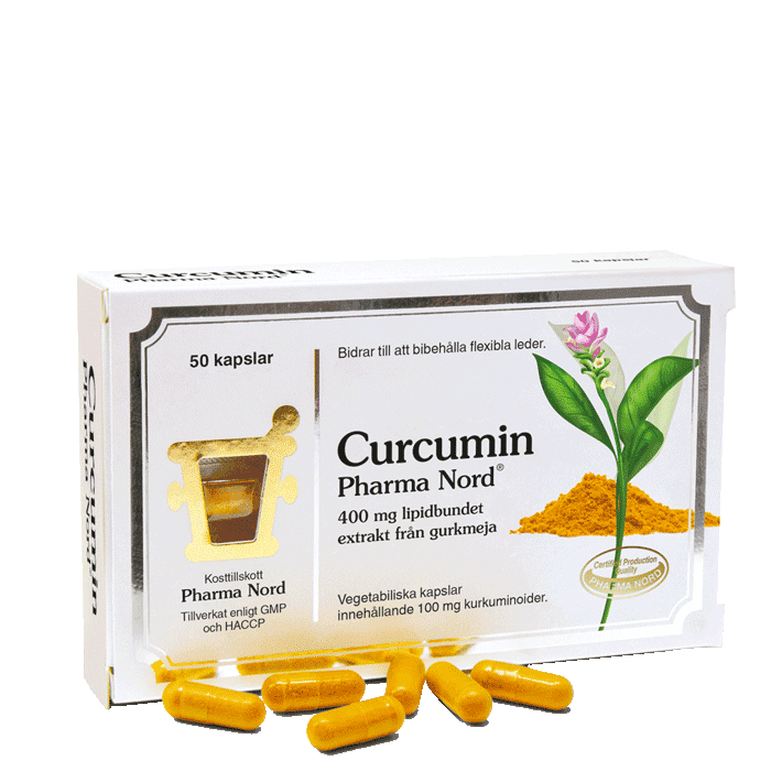 Pharma Nord Curcumin, 50 kapslar