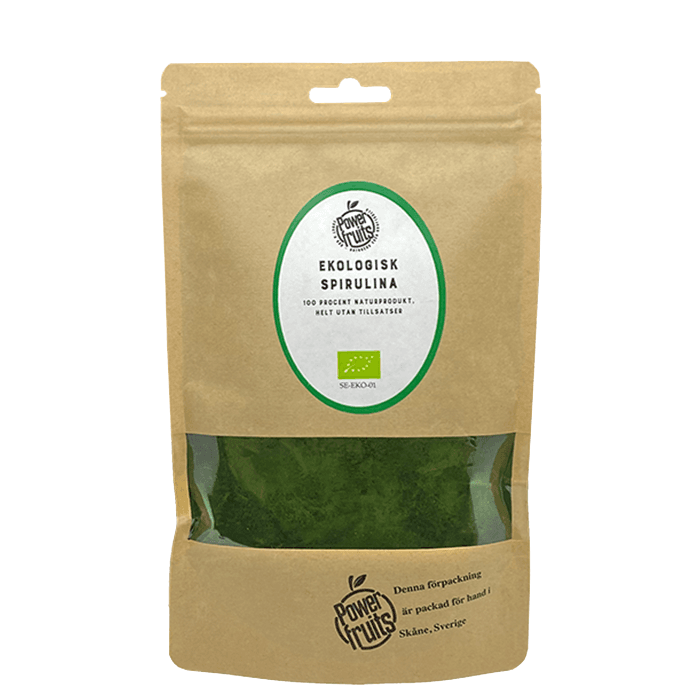 Powerfruits Ekologisk spirulina, 500 g pulver