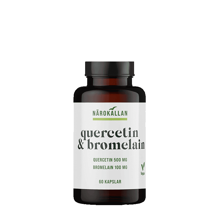 Närokällan Quercetin & Bromelain, 60 kapslar
