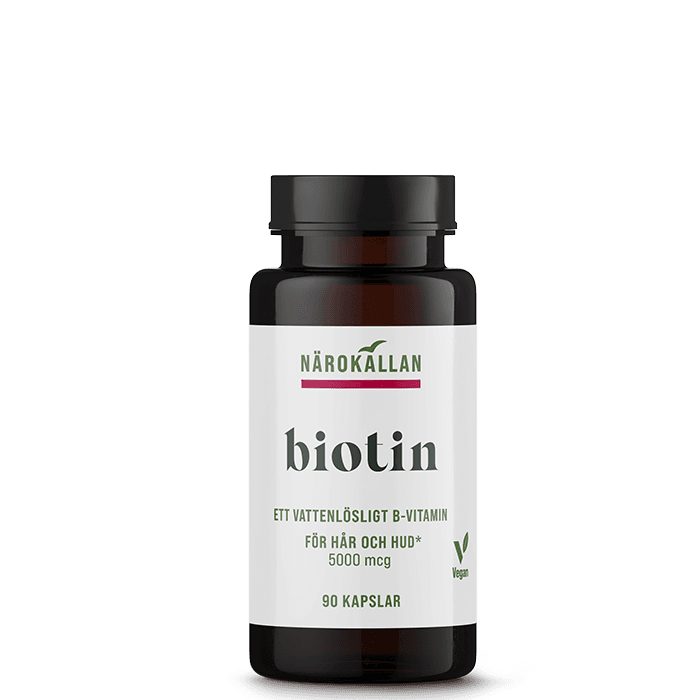 Närokällan Biotin 5000 mcg, 90 kapslar