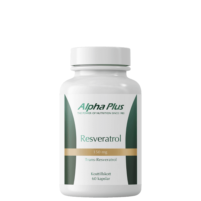 Alpha Plus Resveratrol, 60 kapslar