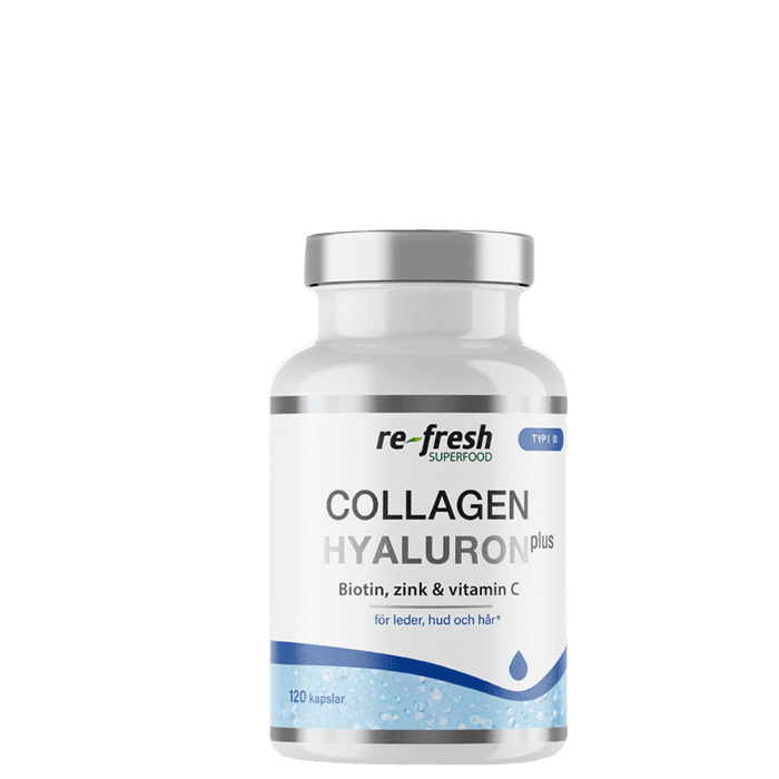 Re-Fresh Superfood Collagen Hyaluron Plus, 120 kapslar