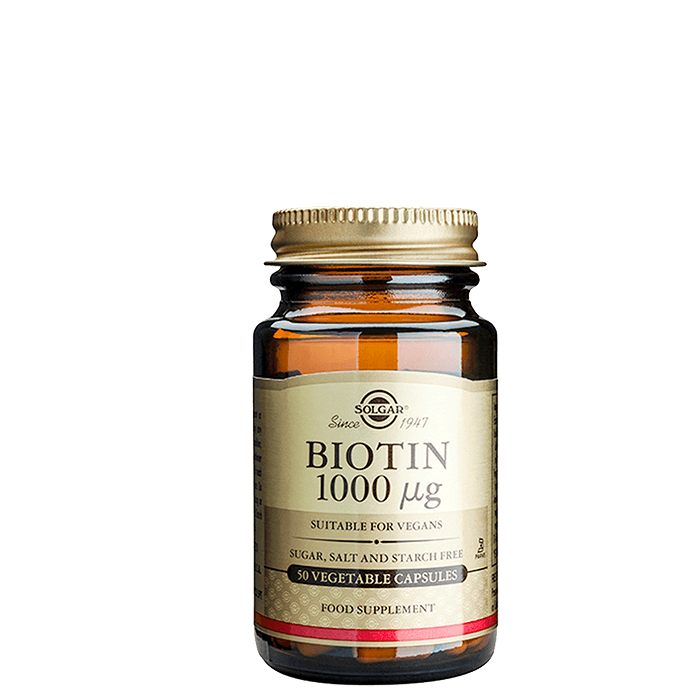 Solgar Biotin 1000 mcg, 50 kapslar