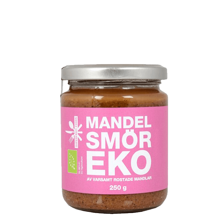 Superfruit Foods Mandelsmör eko 250 g