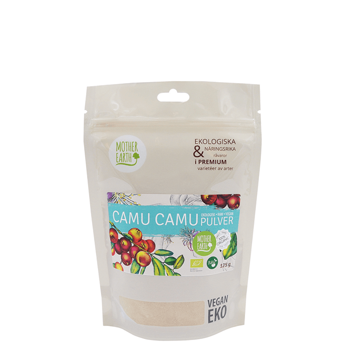 Mother Earth Camu Camupulver Raw Ekologisk, 125 g