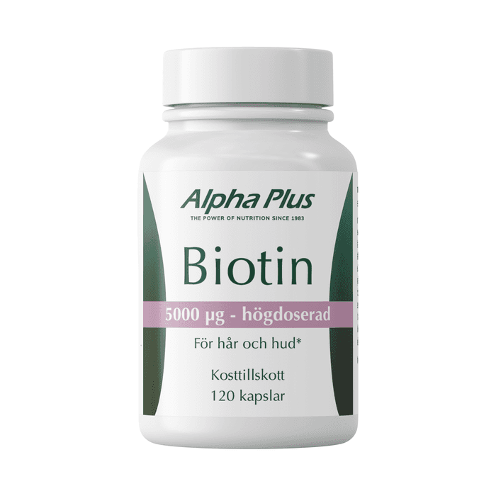 Alpha Plus Biotin, 120 kapslar