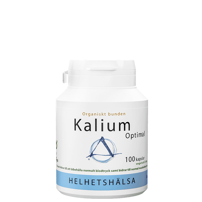 Helhetshälsa Kalium Optimal, 100 kapslar
