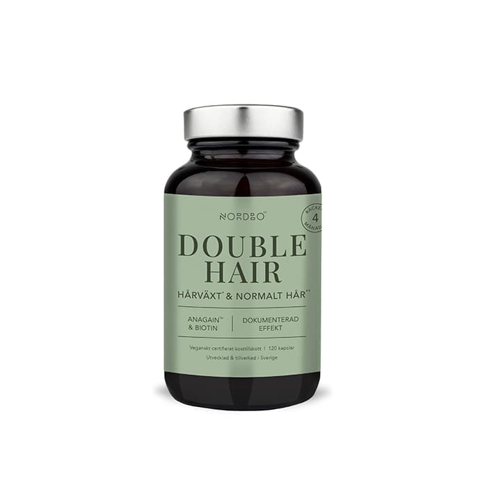 Nordbo Double Hair, 120 kapslar