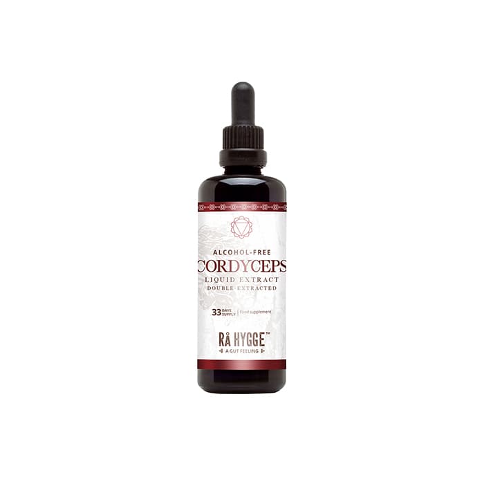 Rå Hygge Alkoholfri Cordyceps flytande extrakt EKO, 100 ml