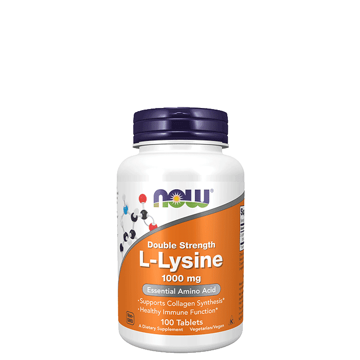 Now Foods L-Lysine 1000 mg, 100 tabletter
