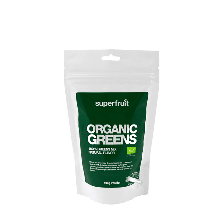Superfruit Organic Greens Pulver EKO, 300 g