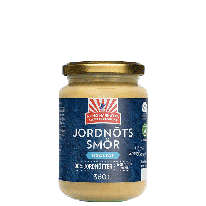 Kung Markatta Jordnötssmör utan salt 360 g
