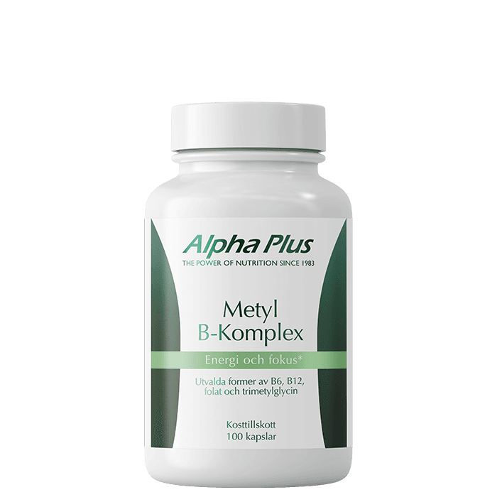 Alpha Plus Metyl-B-Plex, 100 kapslar