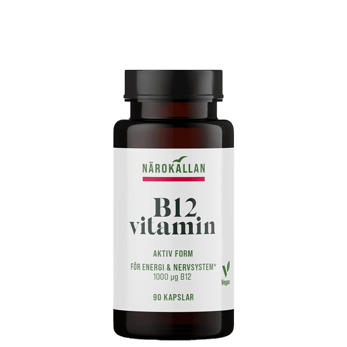 Närokällan B12 1000 mcg, 90 kapslar