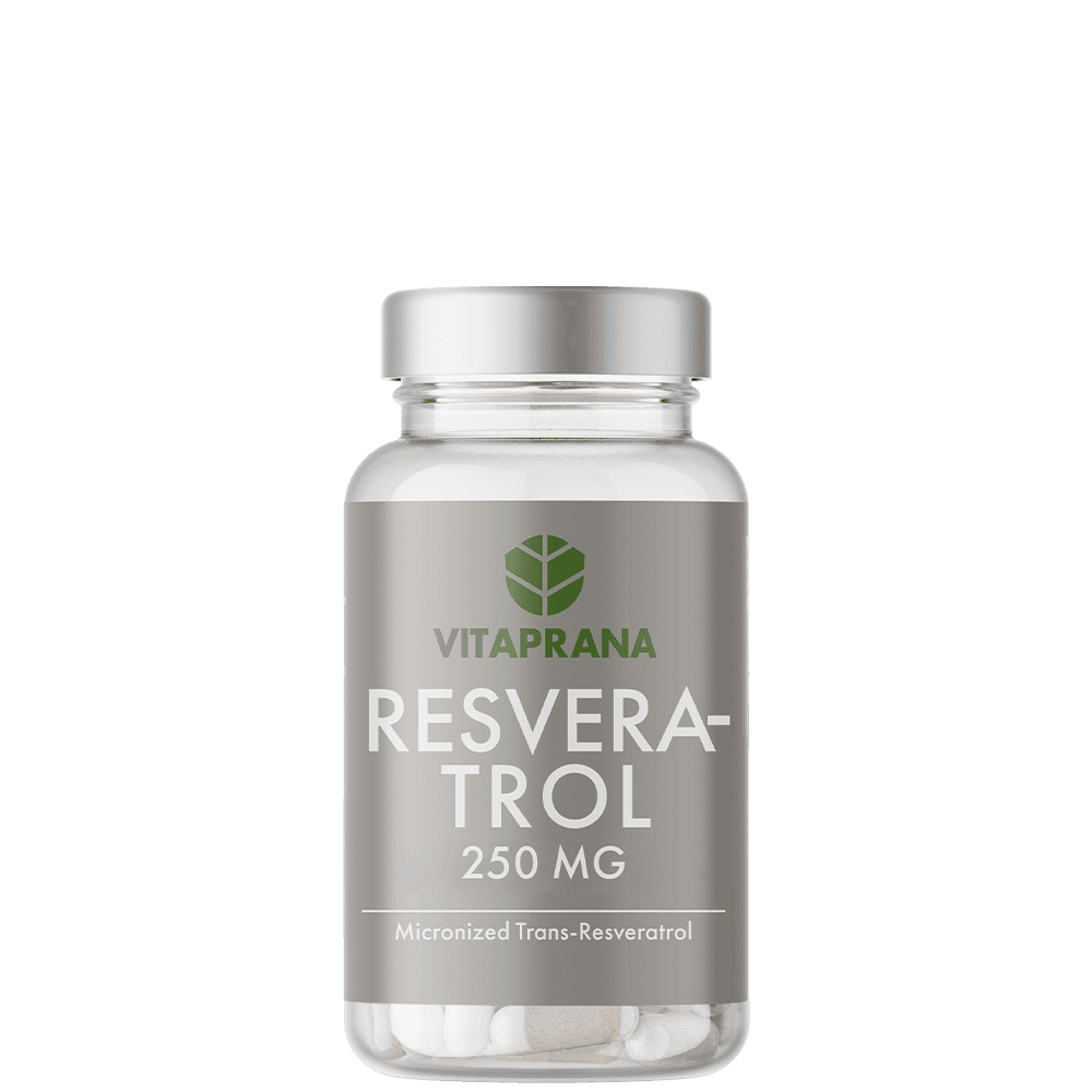 Vitaprana Resveratrol 250 mg, 60 kapslar
