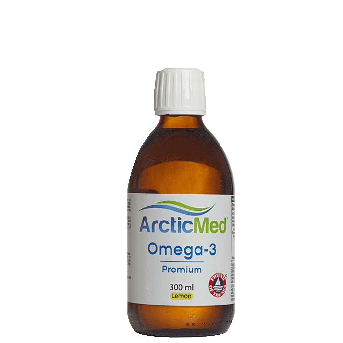 ArcticMed Omega-3 Premium citron, 300 ml