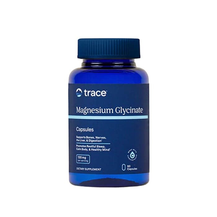 Trace Minerals Magnesiumglycinat 120 mg, 90 kapslar