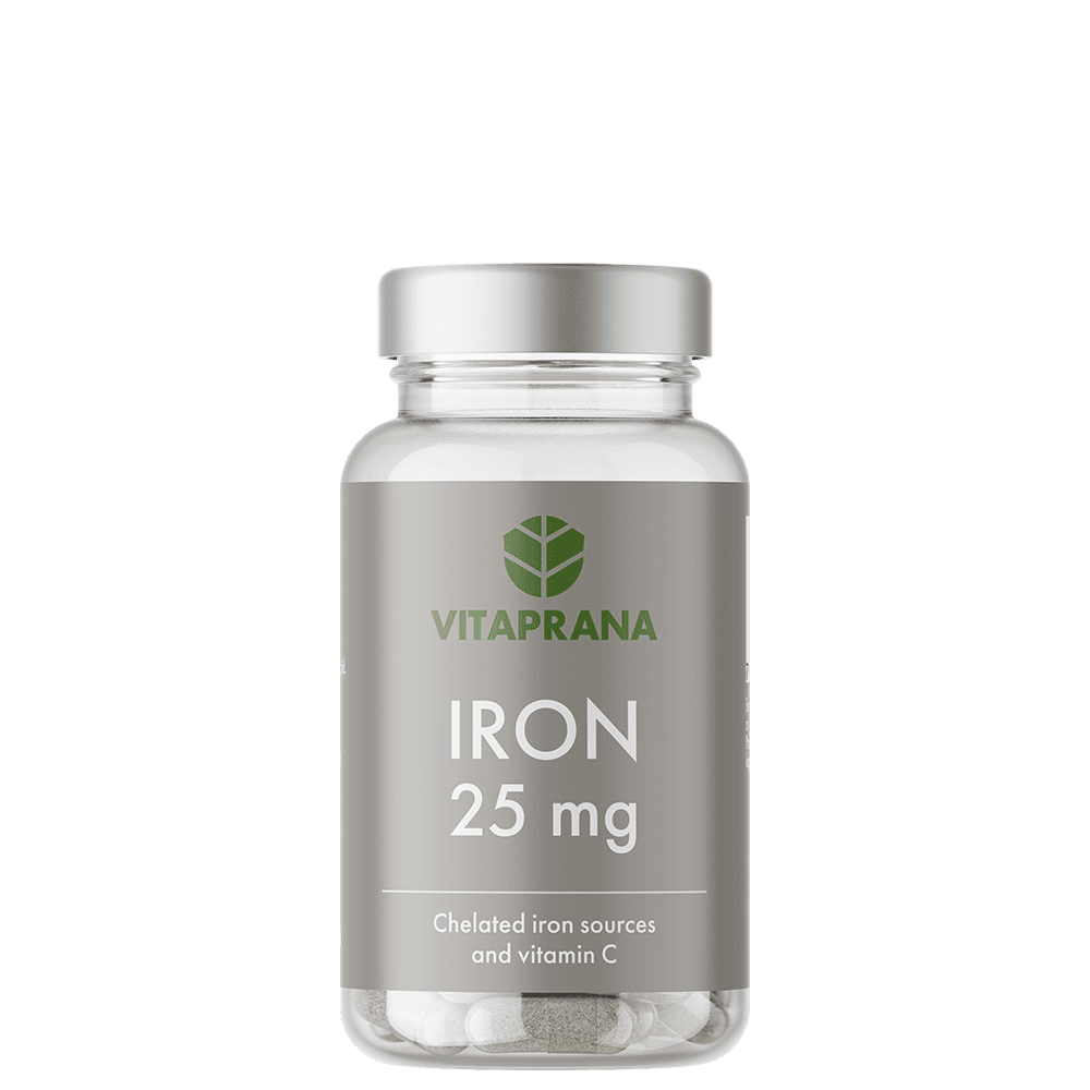 Vitaprana Iron 25 mg, 110 kapslar