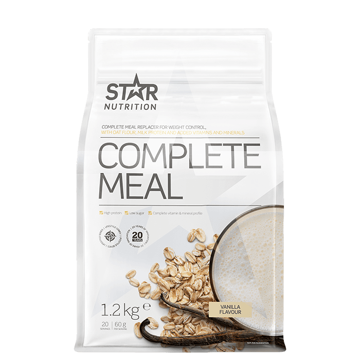 Star Nutrition Complete Meal, 1,2 kg, Vanilj