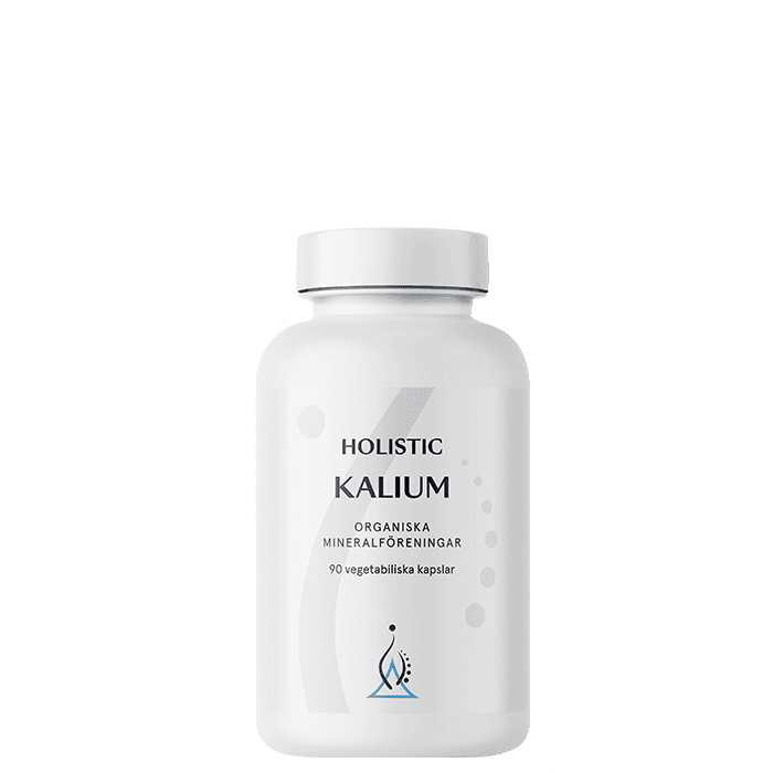 Holistic Kalium 250 mg, 90 kapslar