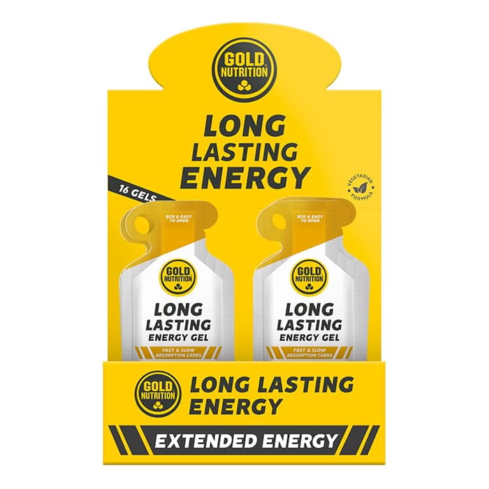 Gold Nutrition Long Lasting Gel Banana, 16 x 40 g