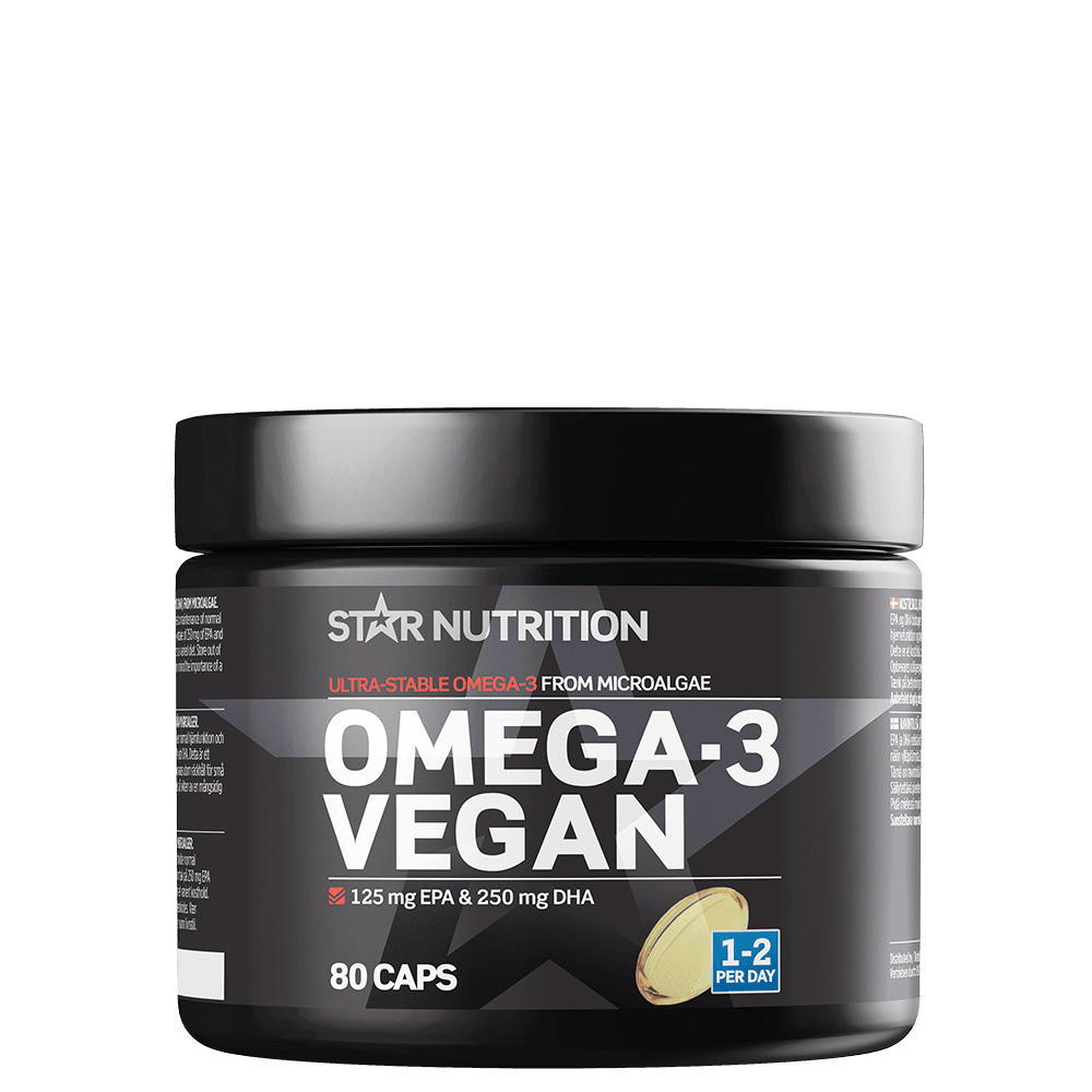 Star Nutrition Ultimate Omega-3 Vegan, 80 kapslar