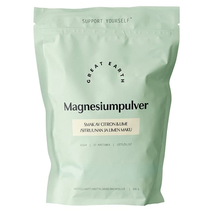 Great Earth Magnesiumpulver, 200 g