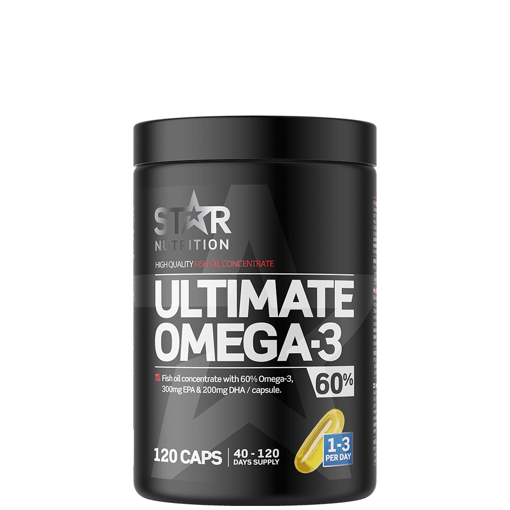 Star Nutrition Omega-3 60%, 120 kapslar