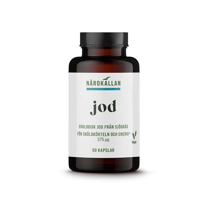 Närokällan Jod Ekologisk, 90 kapslar