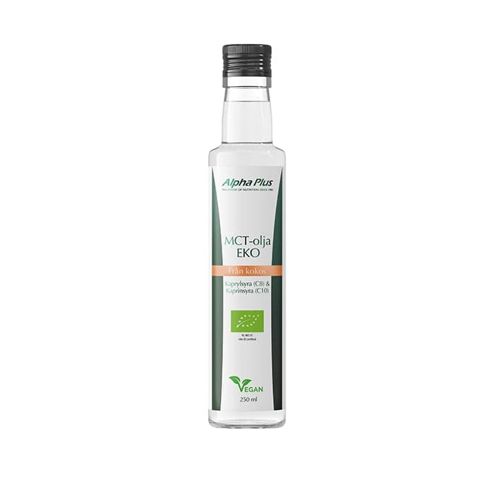 Alpha Plus MCT-olja eko 250 ml