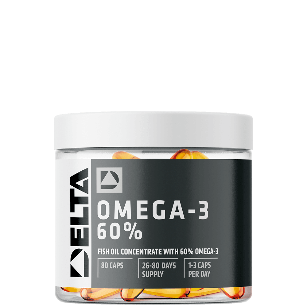 Delta Nutrition Omega-3 60%, 80 kapslar