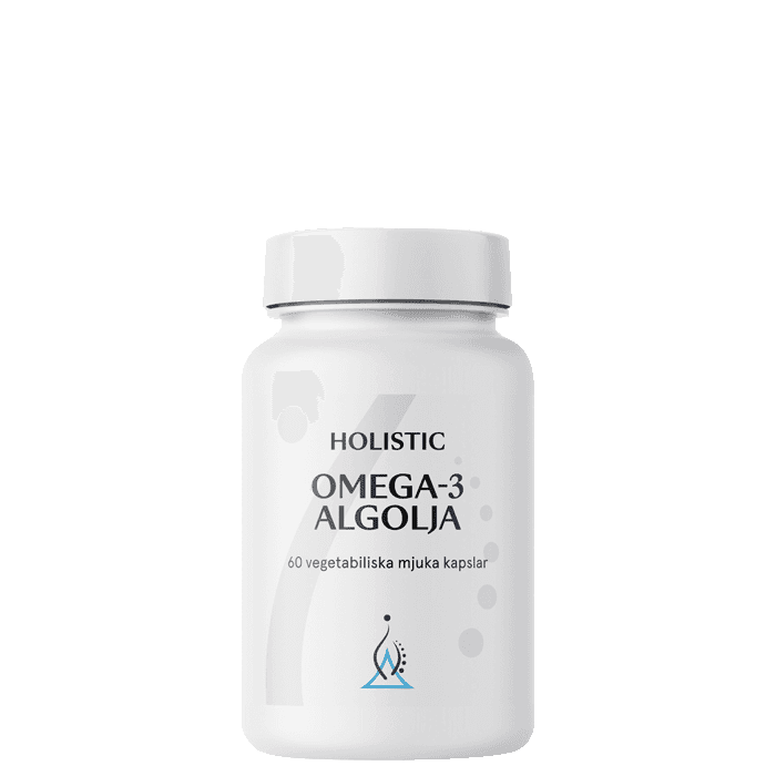 Holistic Omega-3 Algolja, 60 kapslar