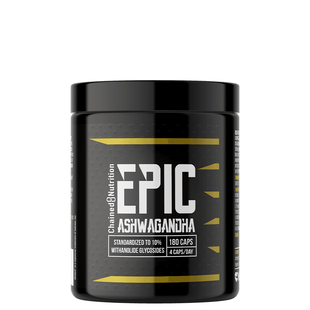 Chained Nutrition Epic Ashwagandha, 180 kapslar