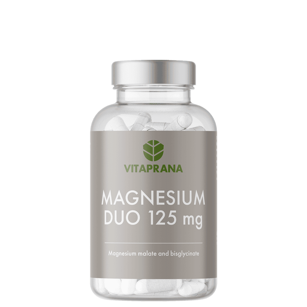 Vitaprana Magnesium Duo 125, 100 kapslar