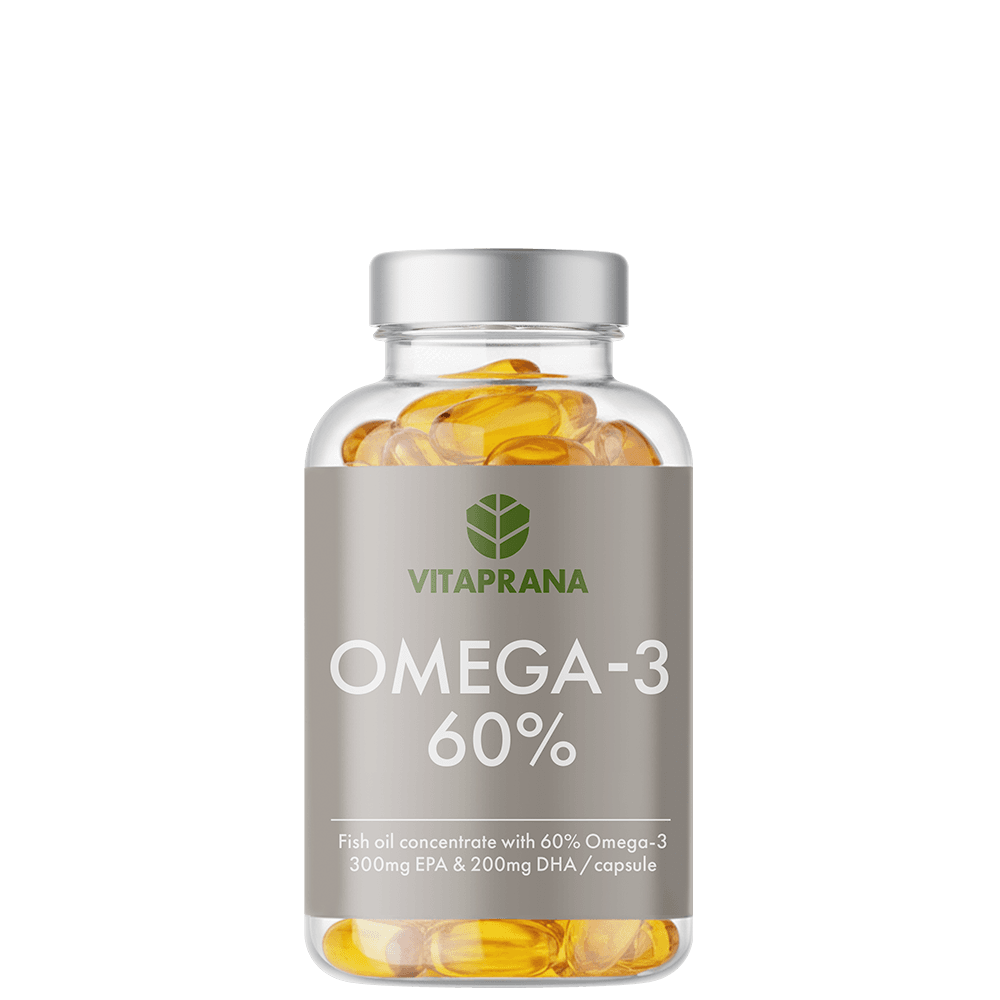 Vitaprana Omega-3 60%, 80 kapslar