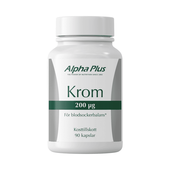 Alpha Plus Krom 200 µg, 90 kapslar