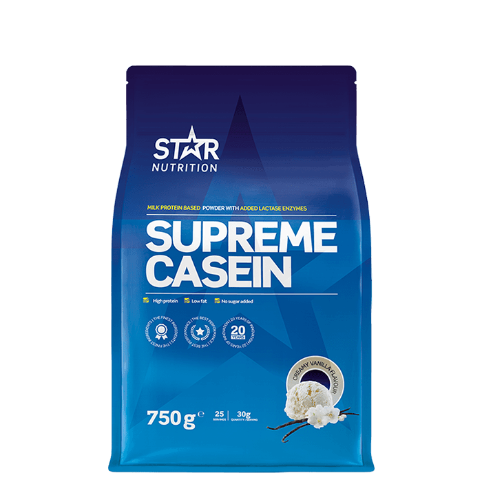 Star Nutrition Supreme Casein vanilj, 750 g