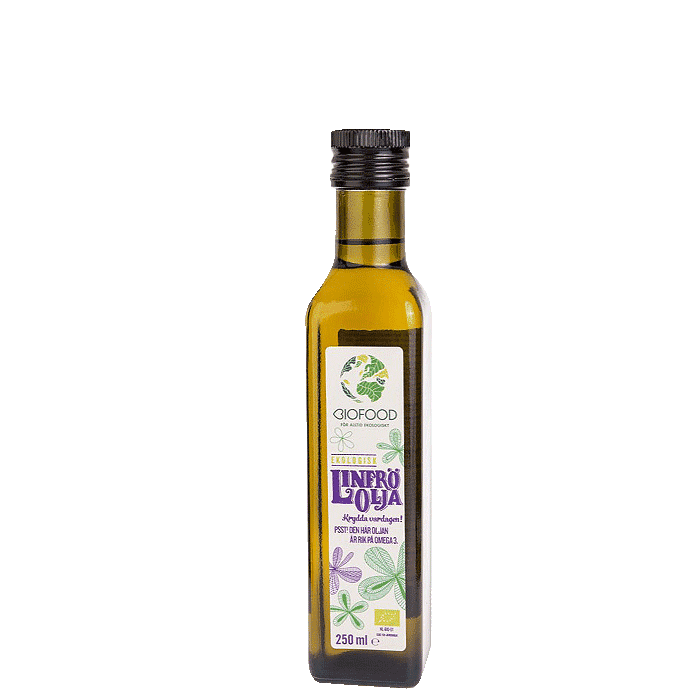 Biofood Ekologisk Linfröolja 250 ml