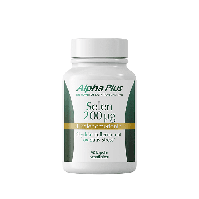 Alpha Plus Selen 200 µg, 90 kapslar
