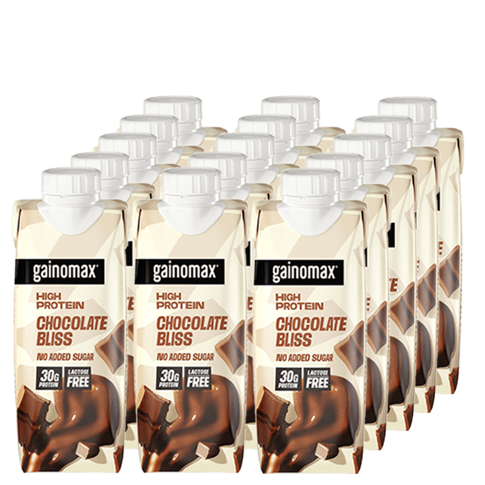 Gainomax High Protein Drink Chocolate, 15 x 250 ml