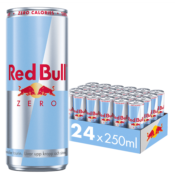 Red Bull Zero, 24 x 250 ml
