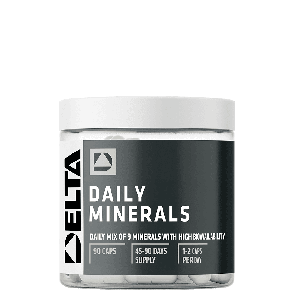 Delta Nutrition Daily Minerals, 90 kapslar